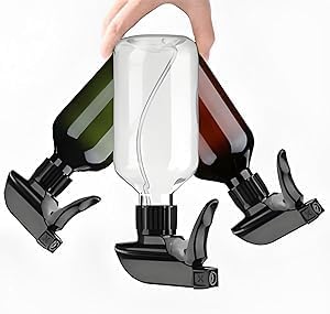 Arkeiliy 2-Pack Leakproof Spray Bottles (300ml/10oz) - Adjustable Nozzle for Fine Mist & Jet Stream | Premium Refillable Plastic Bottles for Hair Styling, Plant Misting, Cleaning Solutions (Green)