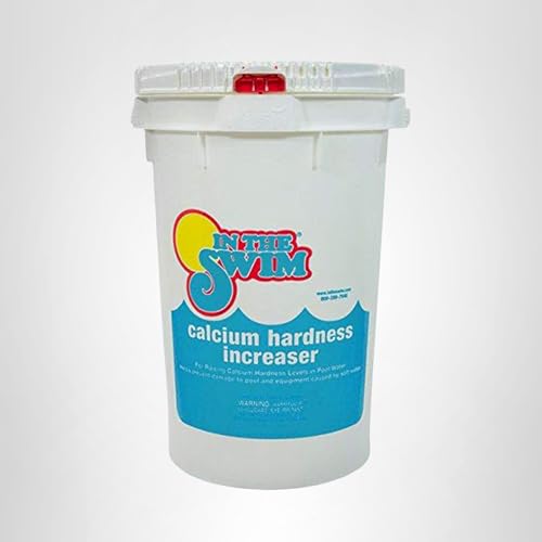 In The Swim Calcium Hardness Increaser for Swimming Pools - Fast-Acting, Scale Prevention - 94% Calcium Chloride - 45 Pounds