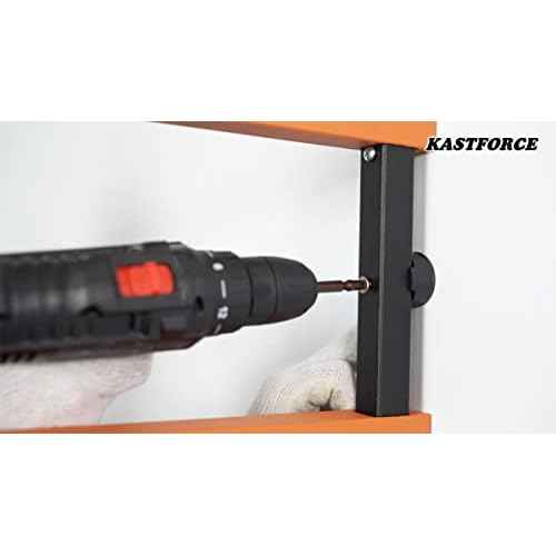 KF1006 Lumber Storage Rack 6-Level System 110 lbs (50kg) per Level with Durable Sheet Metal Screws, Wood Rack