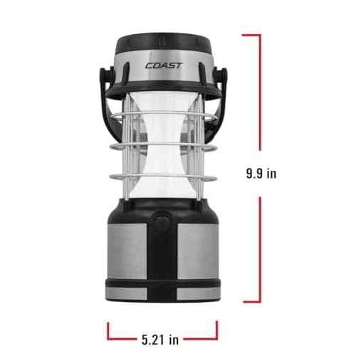 COAST¢ç EAL17 460 Lumen LED Emergency Area Light, 50 Hour Runtime, Dual Color, 4 x D, Multicolor