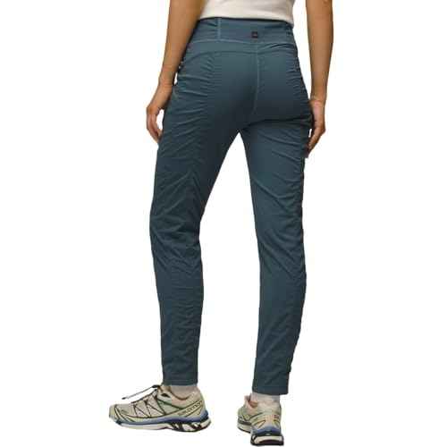 prAna Koen Pants Grey Blue LG (Women's 12-14) S
