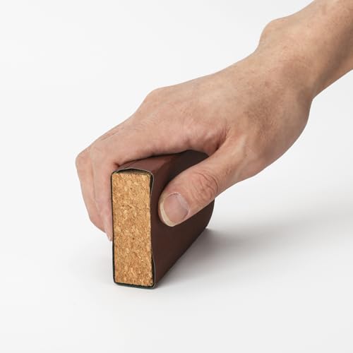 4 Pack Cork Sanding Block, 3-8/9" x 2-3/8" x 7/9" Sandpaper Block, Sand Paper Block, Small Cork Block, Sander Block, Hand Sanding Block for Sandpaper, Wood