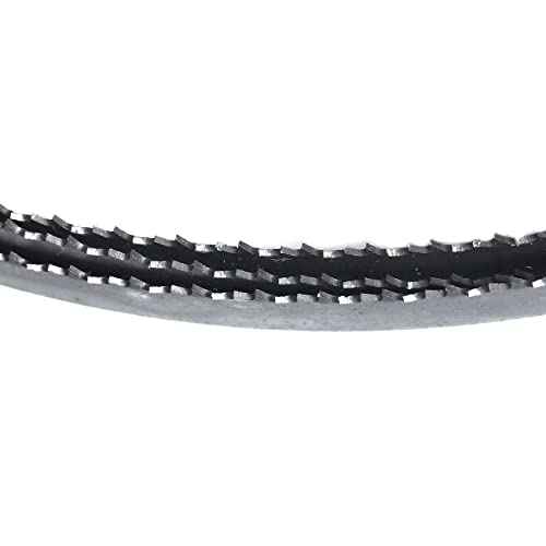 Imachinist S1321812 M42 132" Long, 1" Wide, Bi-Metal Bandsaw Blades for Cutting Metal Variable Teeth (8/12TPI)