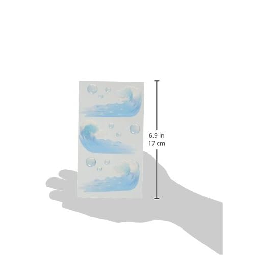 Jolees Boutique Vellum Layered Dimensional Stickers, Waves