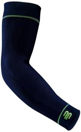 Bauerfeind Sports Compression Arm Sleeves - Gradient Compression Improves Oxygen/Blood Circulation - 1 Pair
