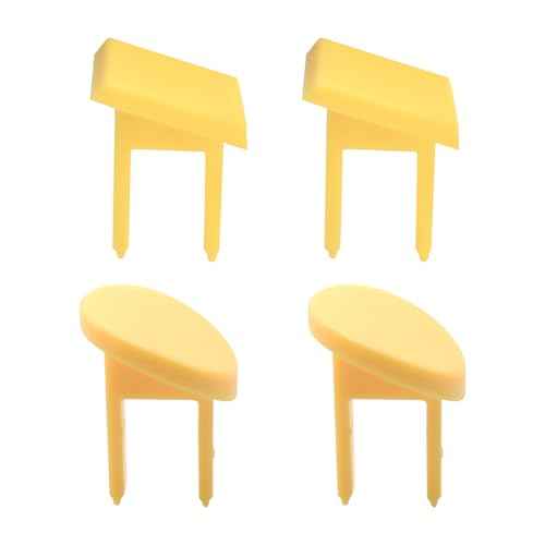 60256 22256 Round Square Safety Switch Keys for Sears Craftsman Table Saw,Sander,Band Saw,Drill Press Power Tools,4 pcs