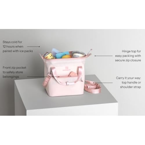 Stanley All Day Julienne Soft Cooler Bag and Lunch Box | Insulated Travel Bag with Zipper | BPA-Free