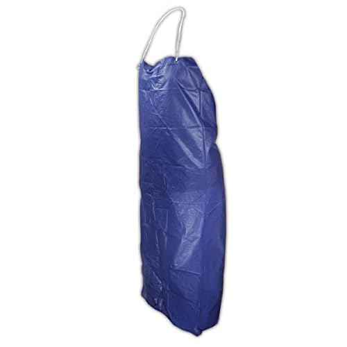 MAGID 8 Mil Liquid Repellant 35?¢æ x 45?¢æ Vinyl Apron with Tie Closure, 12 Pairs, Size 35' x 45', VAB45