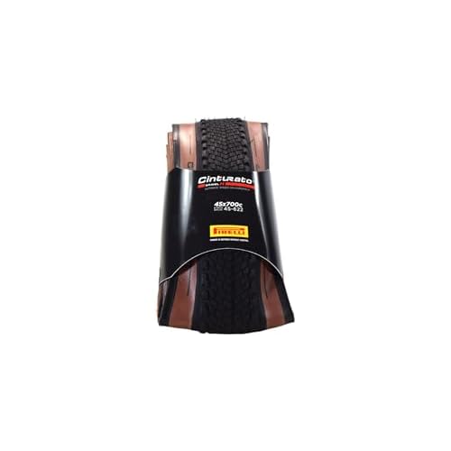 Pirelli Cinturato Gravel H Classic 45-622 (700 x 45c) Gravel Bike Tire Designed for Compact Terrain - SpeedGRIP Compound for Superior Grip in All Weather