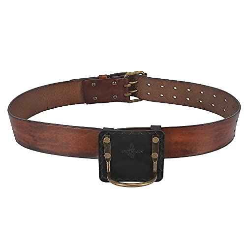 Tourbon Vintage Leather Hammer Holder Hatchet Carrier for Belt (Pack of 2 Pieces)