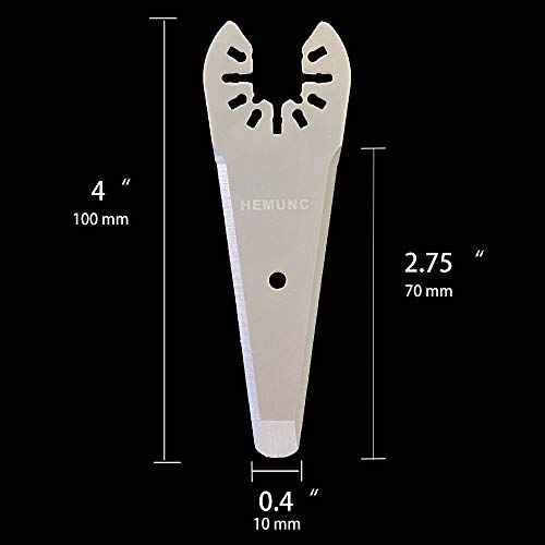 10PCS oscillating Tool Scraper Blades Universal fit Multitool Scraper Blades, Compatible with Dewalt Dremel Rockwell Makita Bosch Fein Multimaster Milwaukee Porter Cable Ridgid Ryobi