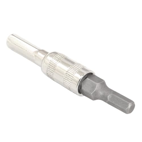 6 in 1 Hex Socket Adapter with H4 Shank, 2.5mm 3mm 3.5mm 4mm 4.5mm 5mm Metric 6 Point Power Nut Driver Drill Bit Set