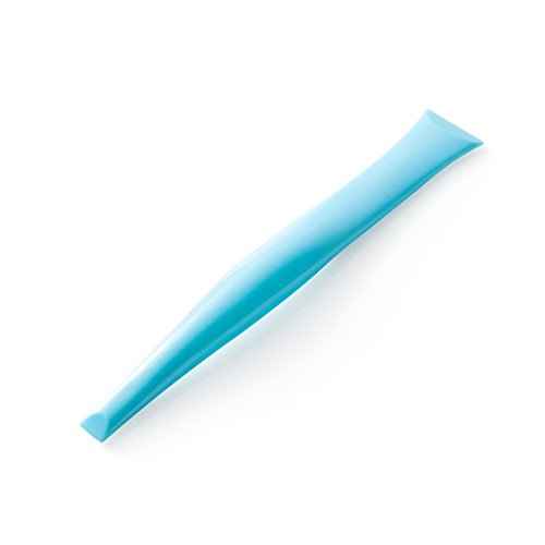 Plastic Scraper Label Scraper Label Peeler Can Opener, Eunion Plastic Multipurpose Stiff Scraper Scratch Free Cleaning Tool, 3 Pack, Blue