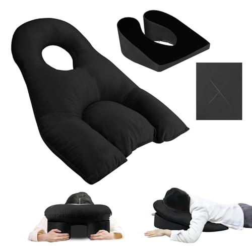 Face Down Pillow After Eye Surgery - BBL Pillow After Surgery for Sleeping - Prone Face Down Massage Pillow Headrest for Bed - Vitrectomy Recovery Equipment