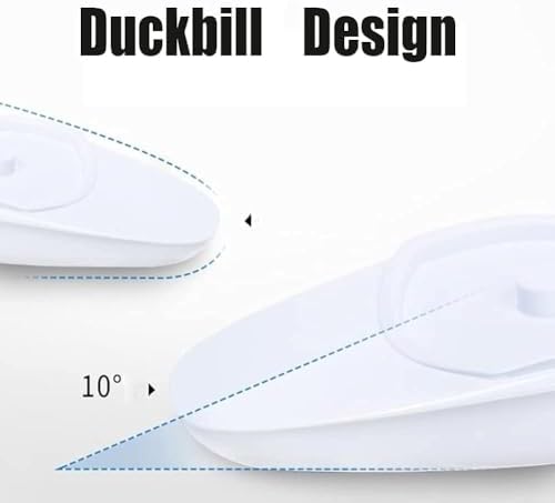 Bariatric Adults Bedpan, Bedpan for Bedridden Postpartum Women, Hospital Home Bed Pan with No Spill or Splash Design, Thick Stable PP Bedpans with Lid, for Bed-Bound Patient for Women Men.