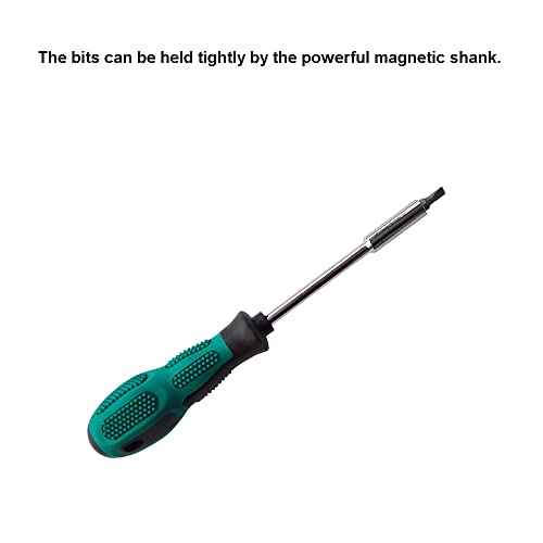 Bit Driver,3 Pieces 1/4-Inch Strong Magnetic Bit Holder Handle, 1/4" Hex Nut Driver