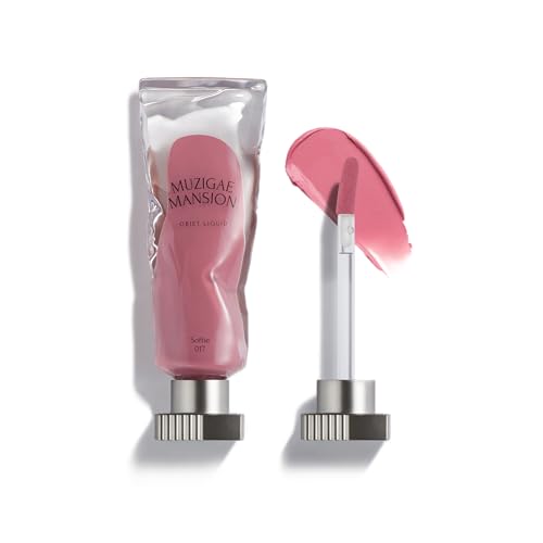 Objet Lip Stain (Unique Paint Tube Design) â Velvet Matte Tint, Long-Lasting Waterproof Lipstick, Hydrating Korean Makeup, Red & Rose Gloss, K-Beauty Tinted Lipstain (17 SOFTIE)