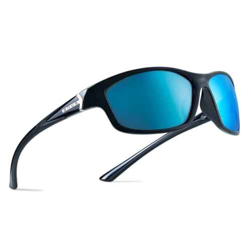 B.N.U.S Corning glass lenses polarized sunglasses for men and women UV400 Protection for Fishing Cycling Driving Italy made
