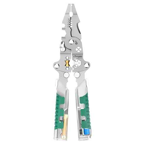 2025 New Electrical Pliers, Folding Stylus Screwdriver Wire Stripper, Upgraded 18-in-1 Multi-function Electrician's Pliers, Can Handle Various Repairs