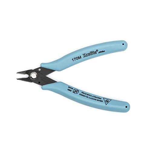 Weller Xcelite 170MVN ESD Safe Shear Cutter - General Purpose, 127 mm (5 inch), Blue