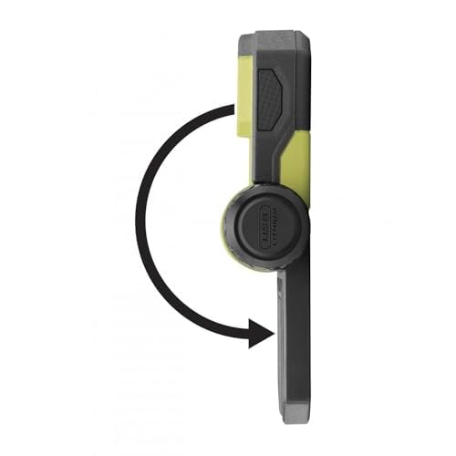 RYOBI 500 Lumens LED USB Lithium Pivoting Flip Light Kit 3-Mode with Battery and Charging Cable