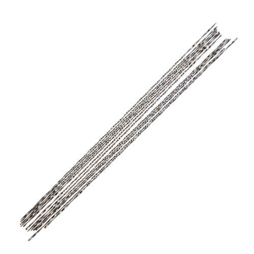 Spiral Scroll Saw Blades, 12 PCS #1 Scroll Saw Blades for Wood Metal Plastic Cutting Sawing Carve 13 cm / 5 inch