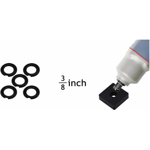 (20 Sets) 3/8" Impact Retaining Ring Clip Impact Friction Ring with O-Ring for Mmiwauukiiii Electric/Pneumatic Type Impact Wrench, Retainer Ring Anvil Install Tool Included