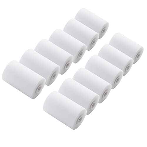 NANJA Foam Paint Roller Refills, High-Density Finest Finish Mini Sponge Roller Covers, 2 Inch Inch Painting Supplies, Pack of 12