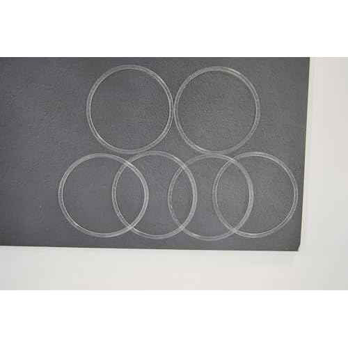 6Pack 903373 N430442 Random Orbit Sander Drive Belt 878198 N372461 Compatible with Porter Cable DeWalt 332 333VS 334 344 343VSK DWE6420 DCW210D1 Cable Random Orbit Palm Sander