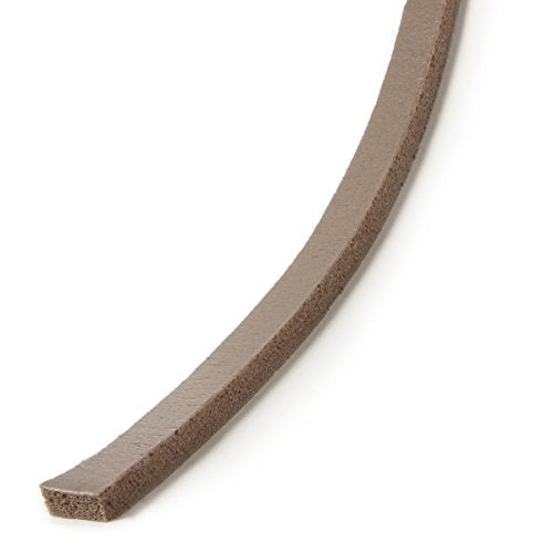Frost King Vinyl Foam Tape - Closed Cell - Moderate Compression, 3/8" W, 3/16" Thick, 17' L, Brown