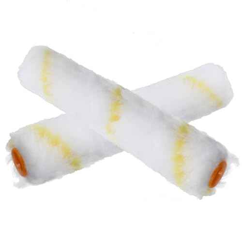 10PCS 6 Inch Paint Roller Covers, Microfiber Paint Roller for Painting, Walls, Ceilings, Clean Stains