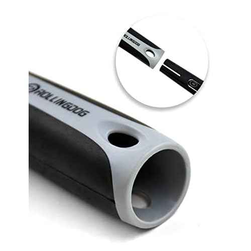 ROLLINGDOG Paint Roller Frame-With Single Rod,Use With 4 Inch Mini Paint Roller Covers,Great for Cutting in and Detail Painting (4 Inches)