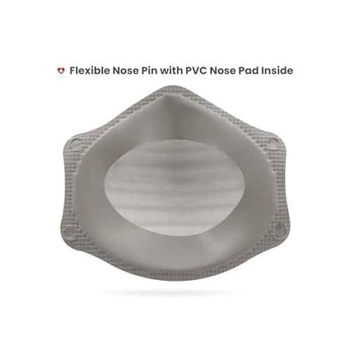 Well Before NIOSH Approved N99 Respirator Masks - Breathable & Comfortable - Pack of 10