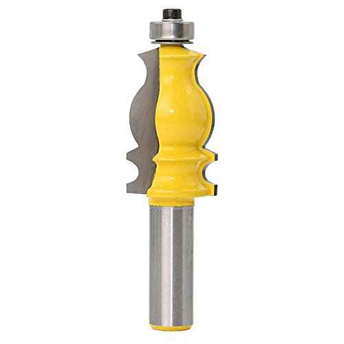 Yakamoz 1/2-Inch Shank Architectural Molding Router Bit Woodworking Shape Cutter Tool