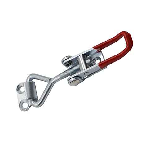 Adjustable Toggle Latch Clamp 4001, 330 Lbs 150Kg Holding Capacity, 4001 Heavy Duty Quick Release Pull Latch Toggle Clamp (R4001-8PCS)