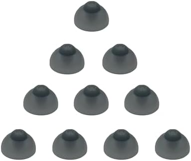 Hearing Aid Domes, Closed Domes for Hearing Aids, 10Pcs Resound Hearing Aid Domes (Large)