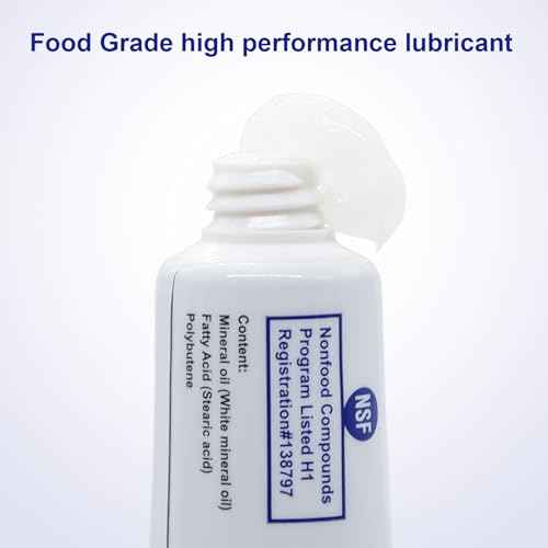 Multi-Purpose Lubricants 0.35oz (2 Pack) Snap & Zipper Lubricant, Food Grade Grease, Silicone Grease for Cooler Bag, Freezer Bag, Boat Cooler, O Rings, Hinges, Fishing Reels, Toolbox Essentials