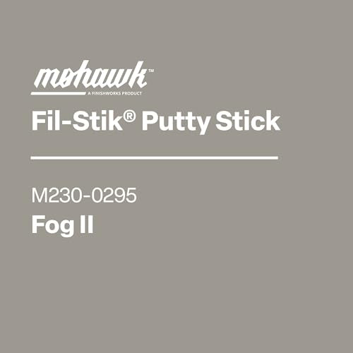 Mohawk Fil-Stik, Wax Putty Stick for Wood Repair, Fog II, M230-0295, 1 Count
