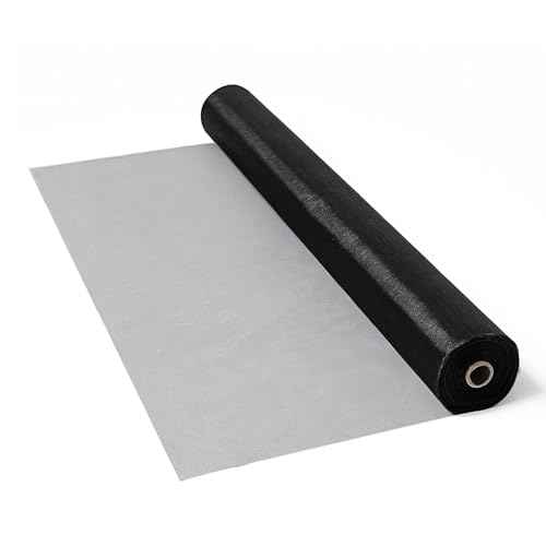 48 in x 100 ft Fiberglass Window Screen Mesh, Window Screen Replacement, Screen Door Mesh, Screen Mesh Roll, Porch Screens for Patios Outside Outdoor, Heavy Duty Window Screens for House Windows