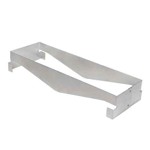 10.5" Steel Mud Pan Frame - Flexible - Rustproof - Lightweight -Metal Knife Cleaning Edges - Attaches to MUDFLEX Soft Ez Grip Silicone Drywall Mud Pan Sold Separately