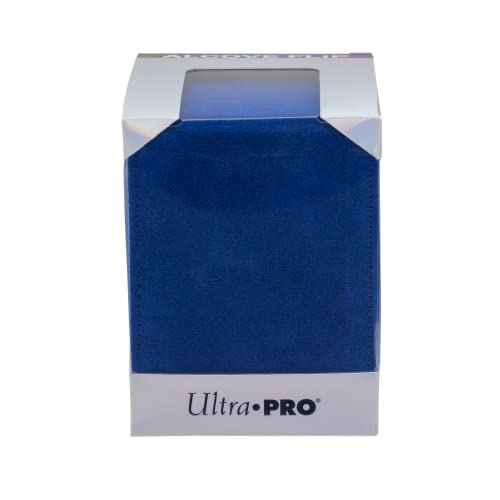 Ultra Pro - Vivid Alcove Flip Deck Box (Blue) - Protect and Store up to 100 Double Sleeves Standard Size Cards, Perfect for Sports Cards, Gaming Cards & Collectible Trading Cards