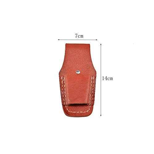 Leather Electrician Scissors Sheath Tool Holsters, Welding Pliers Belt Holder Gardening case Pouch Bag for Pliers 1 Pack