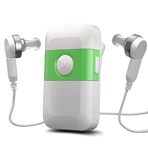 Hearing Amplifier-Personal Sound Amplifier Rechargeable Hearing Amplifier For Senior with Noise Celling,Hearing Aid Amplifier for Adults,Hearing Assistance Personal Hearing Amplifer For One Ear