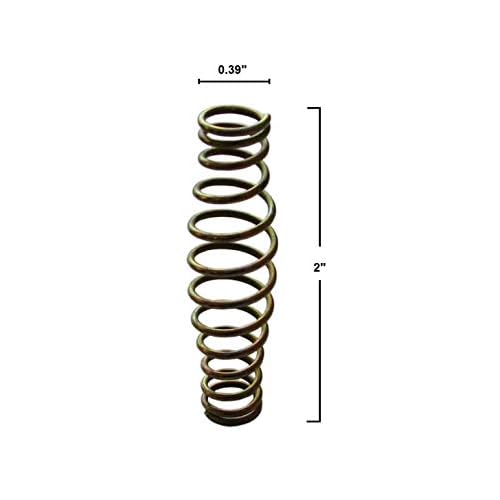 Replacement Spring for Pruning Shears, Precision Trimming Scissors Part for Heavy Duty Bypass Pruner, 2 inch