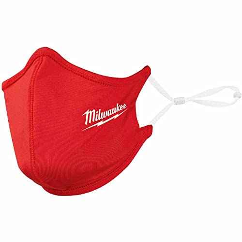 Milwaukee Electric - 3PK RED 2-Layer FACE MASK