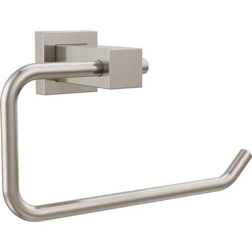 Delta Faucet Velum Toilet Paper Holder, Brushed Nickel Wall Mounted Toilet Paper Holder, Tissue Holder, Stainless IAO20851-SS