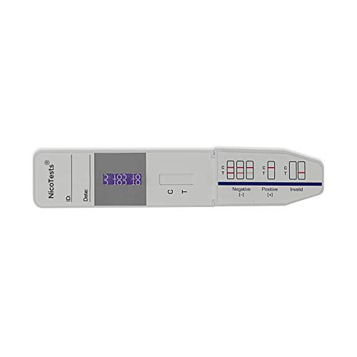 Ultra-Sensitive 100 ng Vaping and E-Cigarette Nicotine/Cotinine Urine Test - Easy to Use, Fast Results (10)