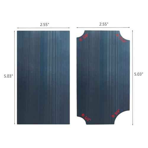 Bueyfolt Cabinet Scraper Set, Carbon Steel Scraper Cards, Woodworking Scraping Tools, Wood Surface Finishing
