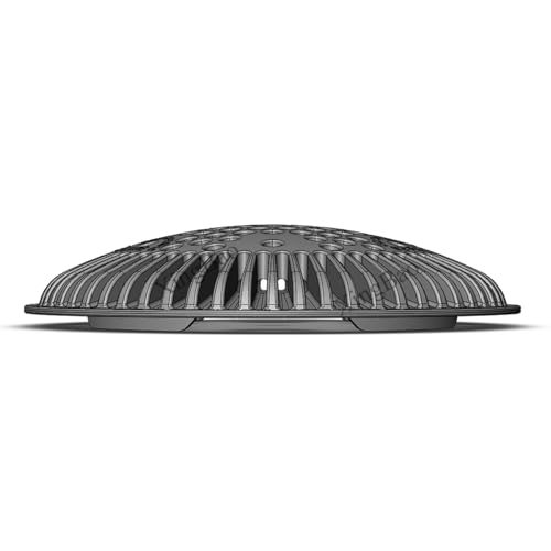WG1048E White Pool Main Drain Cover Replacement Compatible with WG1048E for Suction and Dual Outlet Cover Replacement for Pools