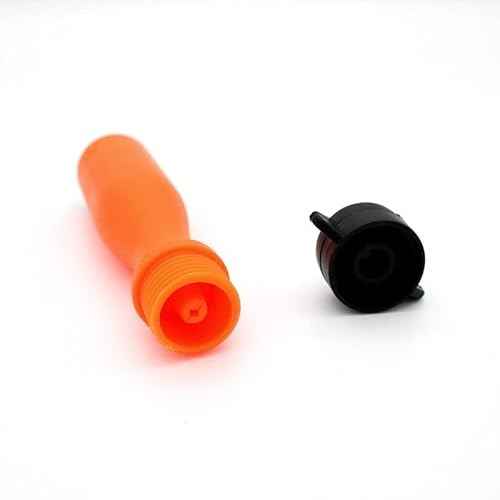 2 Pack Round File Handle with Ajustable Tightening Nut Plastic Nylon Handles Diameter 4mm-5mm 0.2 inch Hole Saw Chain Reusable Quickly Installed Repair Replacement Tool